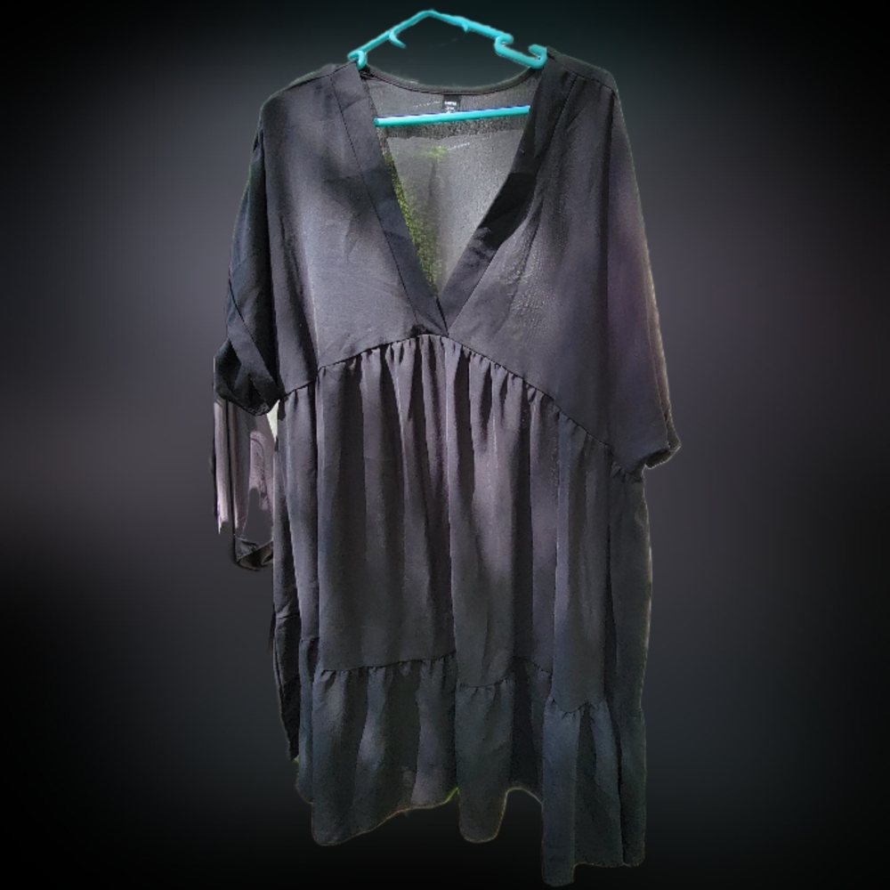 Elegant Black Women's Top